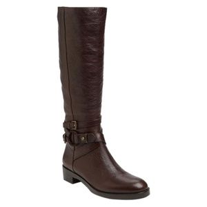 NEW Via Spiga Gabrielle Brown Riding Boot